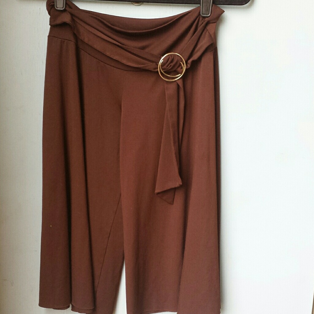 Cropped Gaucho Pants